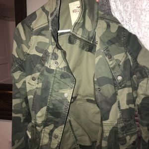 Holister camo jacket